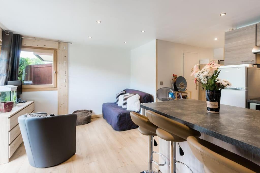 דירות Demi-Quartier Pied-A-Terre Cosy Face Aux Pistes De La Princesse מראה חיצוני תמונה